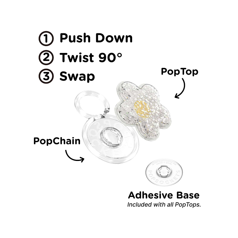 Tidepool Squishy Daisy White &mdash; PopTop image number 1